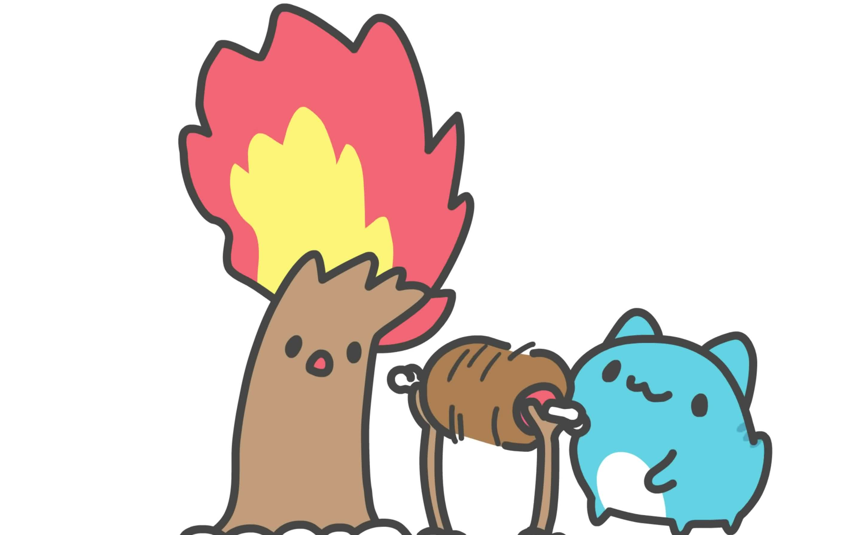 【bugcat capoo】火 炬 树 桩