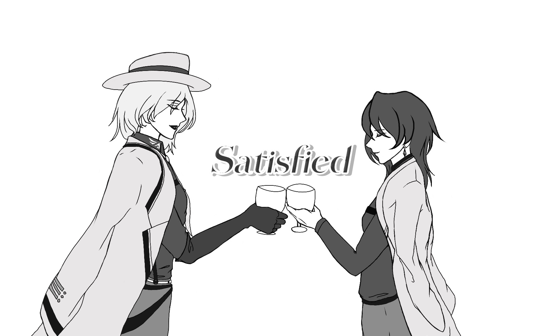 [图]【无期迷途/手书】Satisfied（兰利x女局）