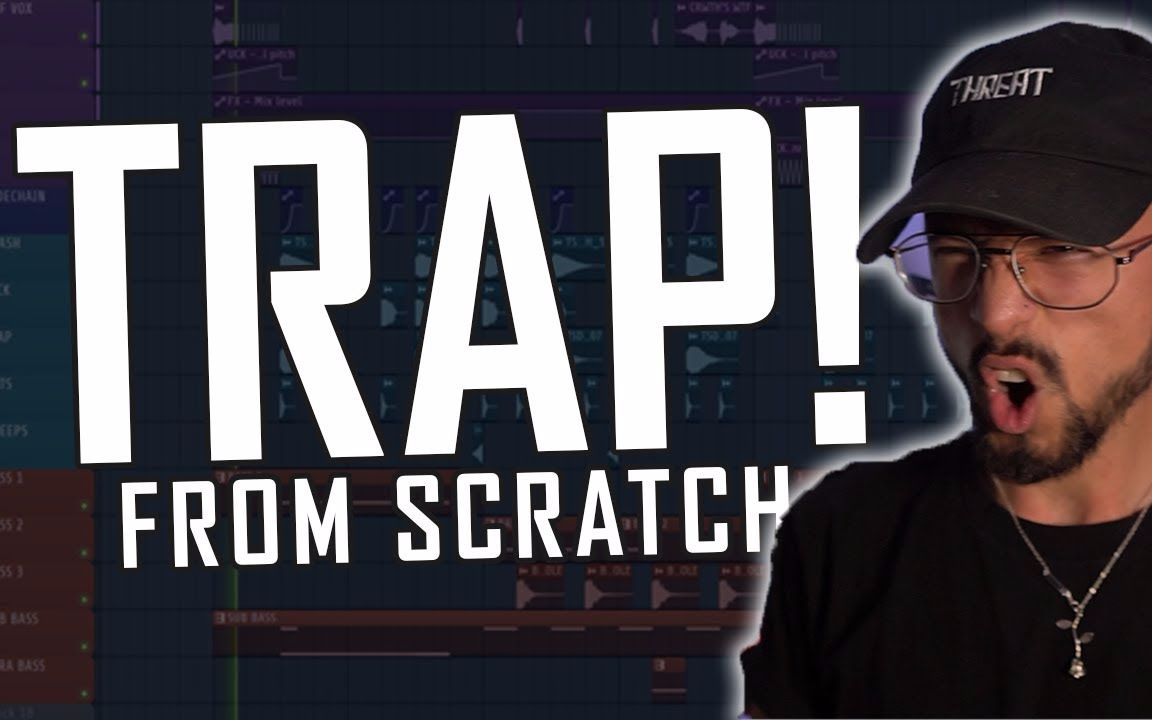 trap/hybrid trap制作教程 如何做一首trap【转载/cc字幕/机翻】