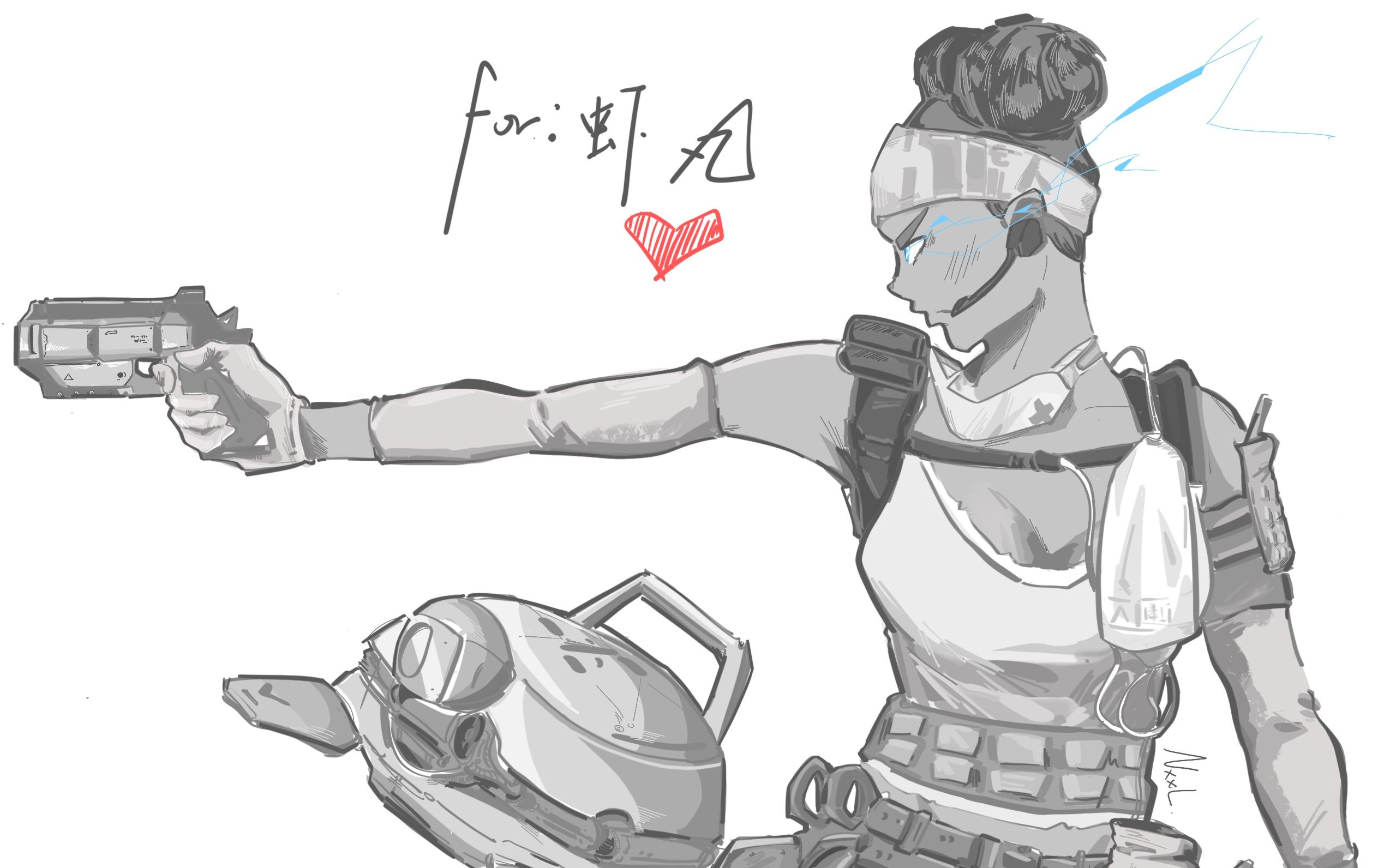 【apex】单色半厚涂-命脉爱你哟