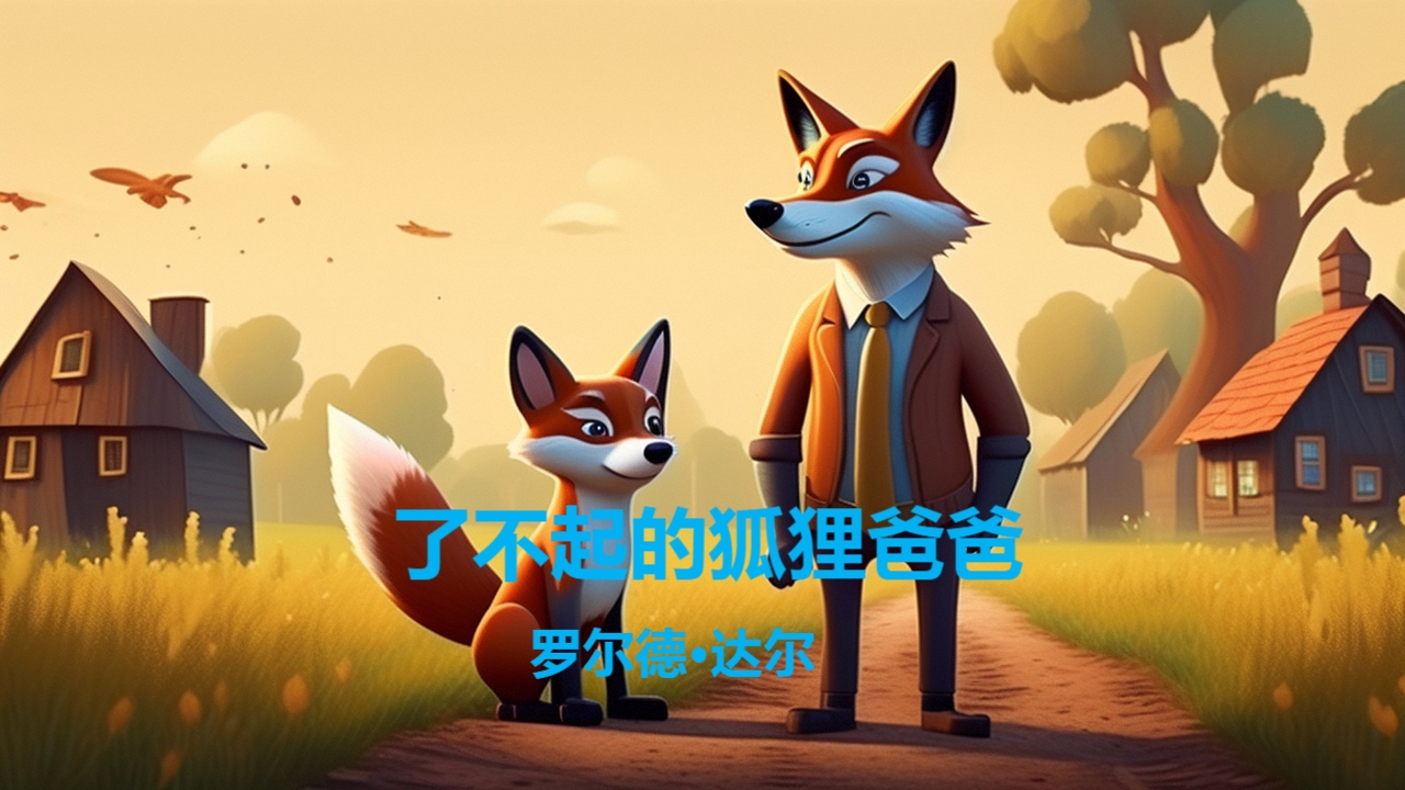 名著系列:《了不起的狐狸爸爸》——机智,勇敢的英雄传奇
