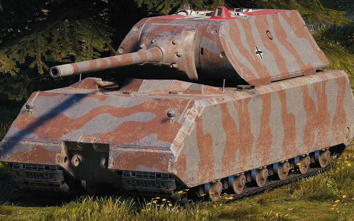 [lacho wot replays] 坦克世界 鼠式 - 4杀 0.99万伤害