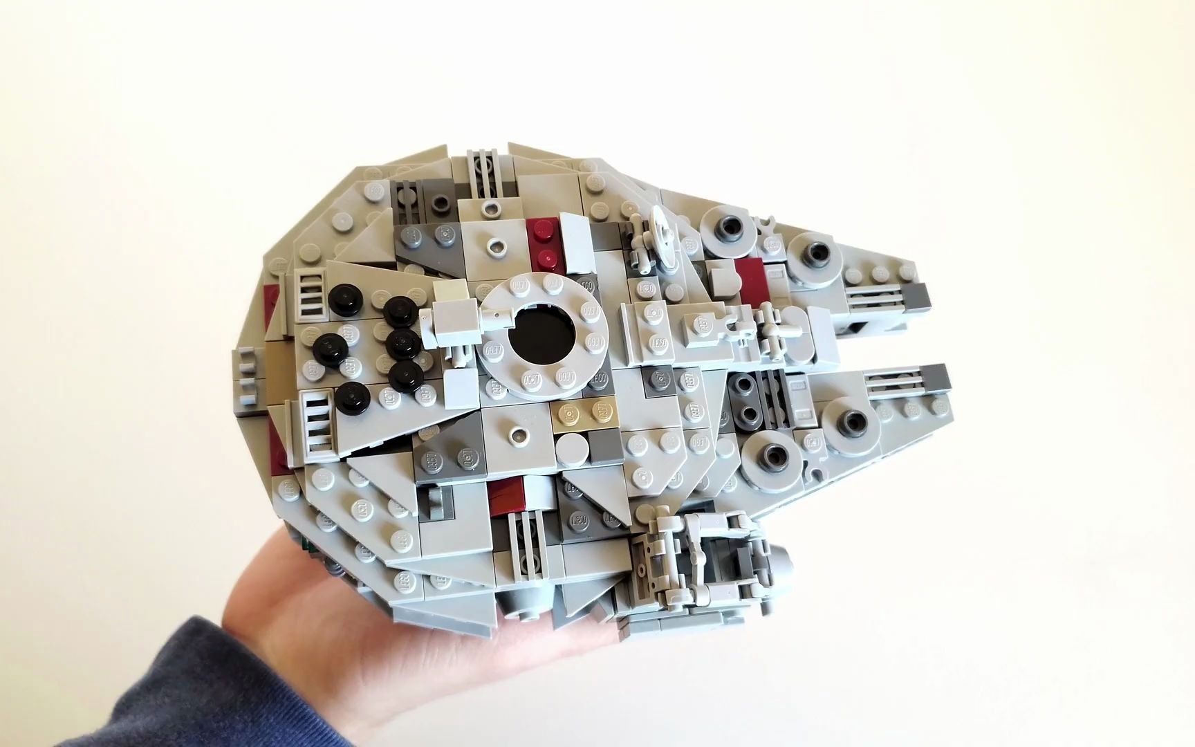 乐高moc教程 星球大战 千年隼 拼搭指南