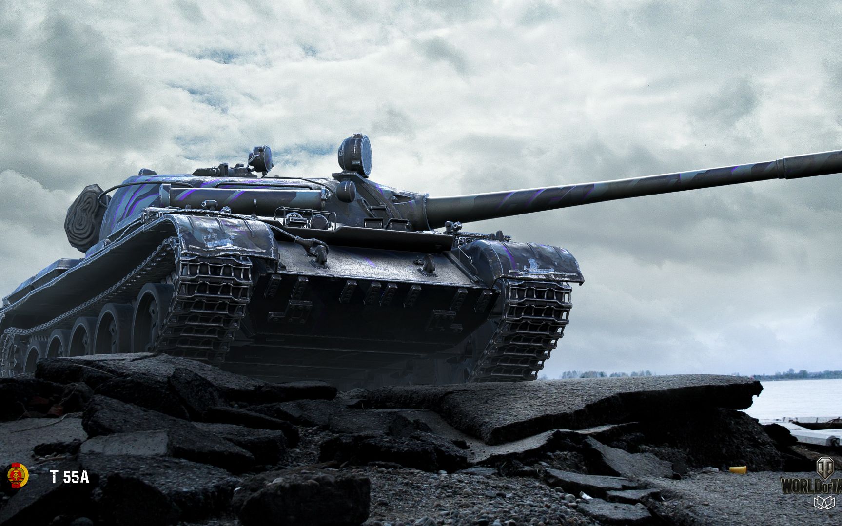 【坦克世界】-t-55a-在-州际公路-的战斗