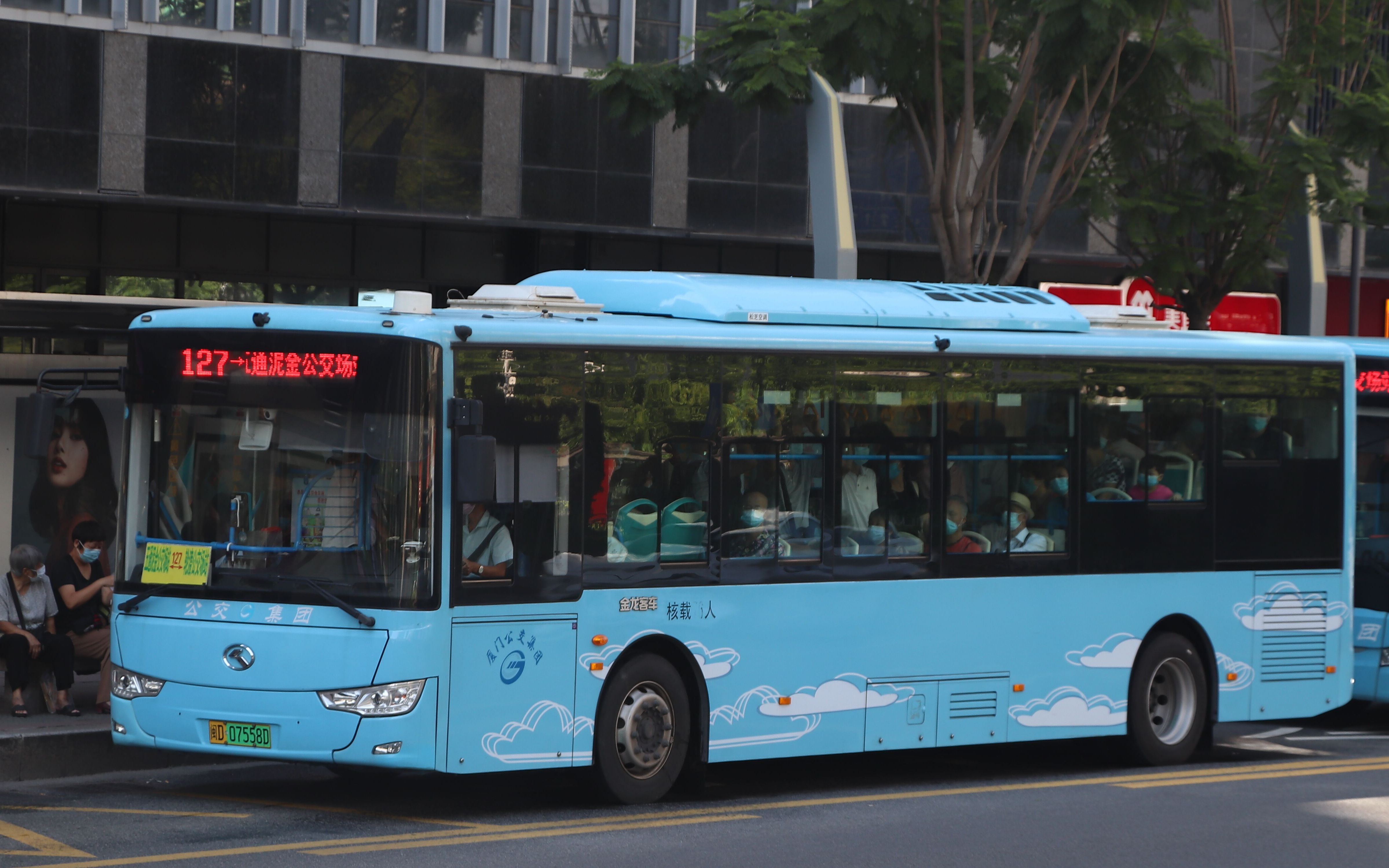 【上湖交联】【pov90】「厦禾路经典线路」厦门公交pov 127路 轮渡