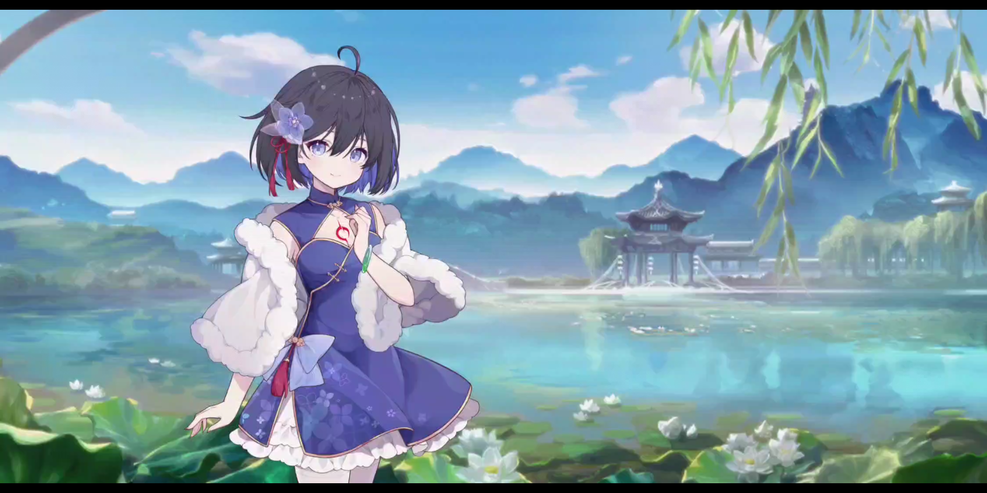 【崩坏学园2】看板娘-希儿·昭春映蓝