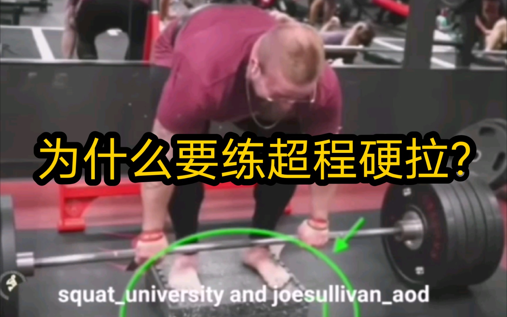 「squat university 」超程硬拉的好处和原理哔哩哔哩bilibili