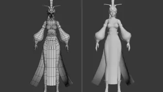 （角色建模）3Dmax从零开始制作一个游戏女角色（萌新入门必学案例）