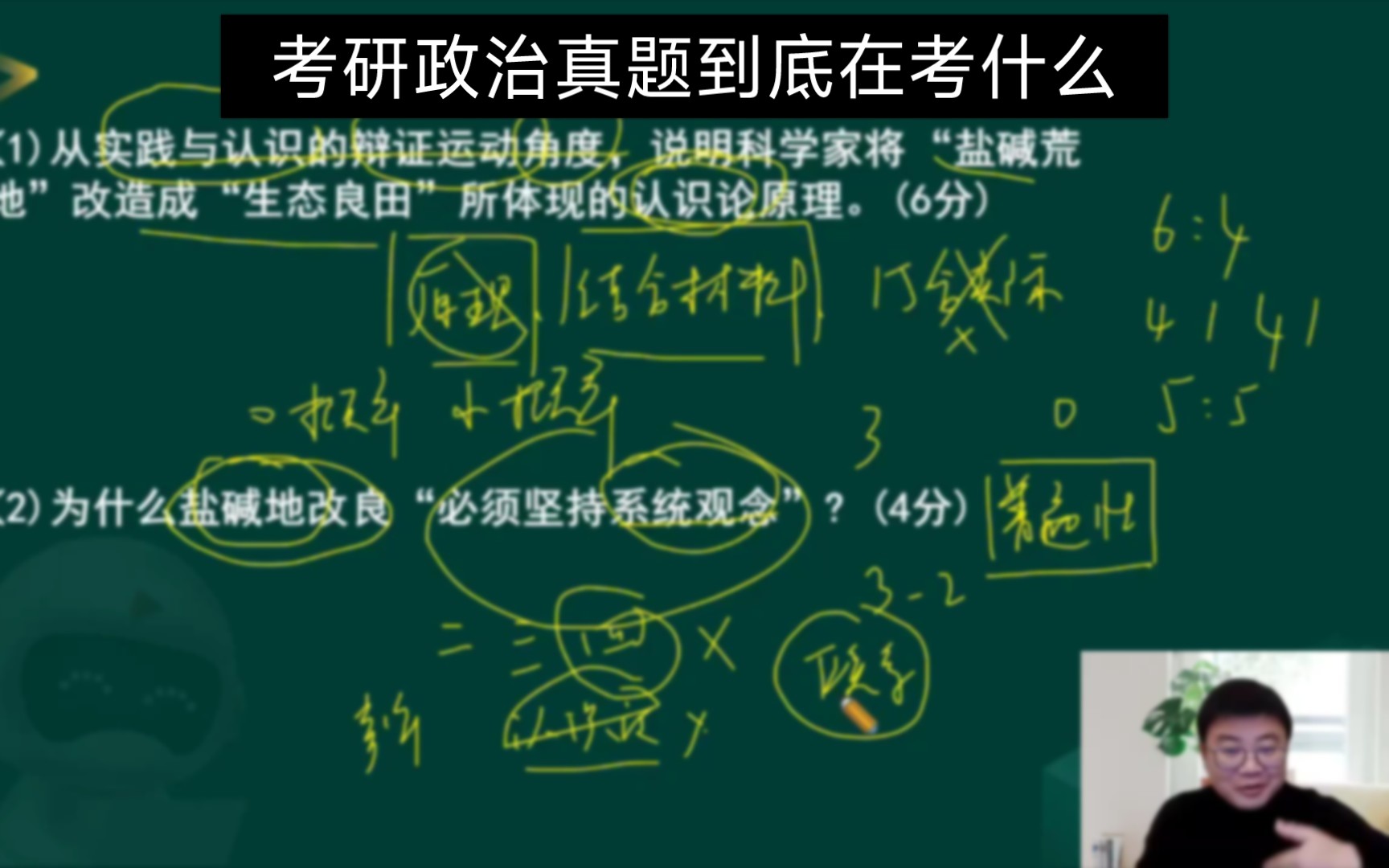 【主观题答题技巧】考研政治真题到底在考什么(下)哔哩哔哩bilibili