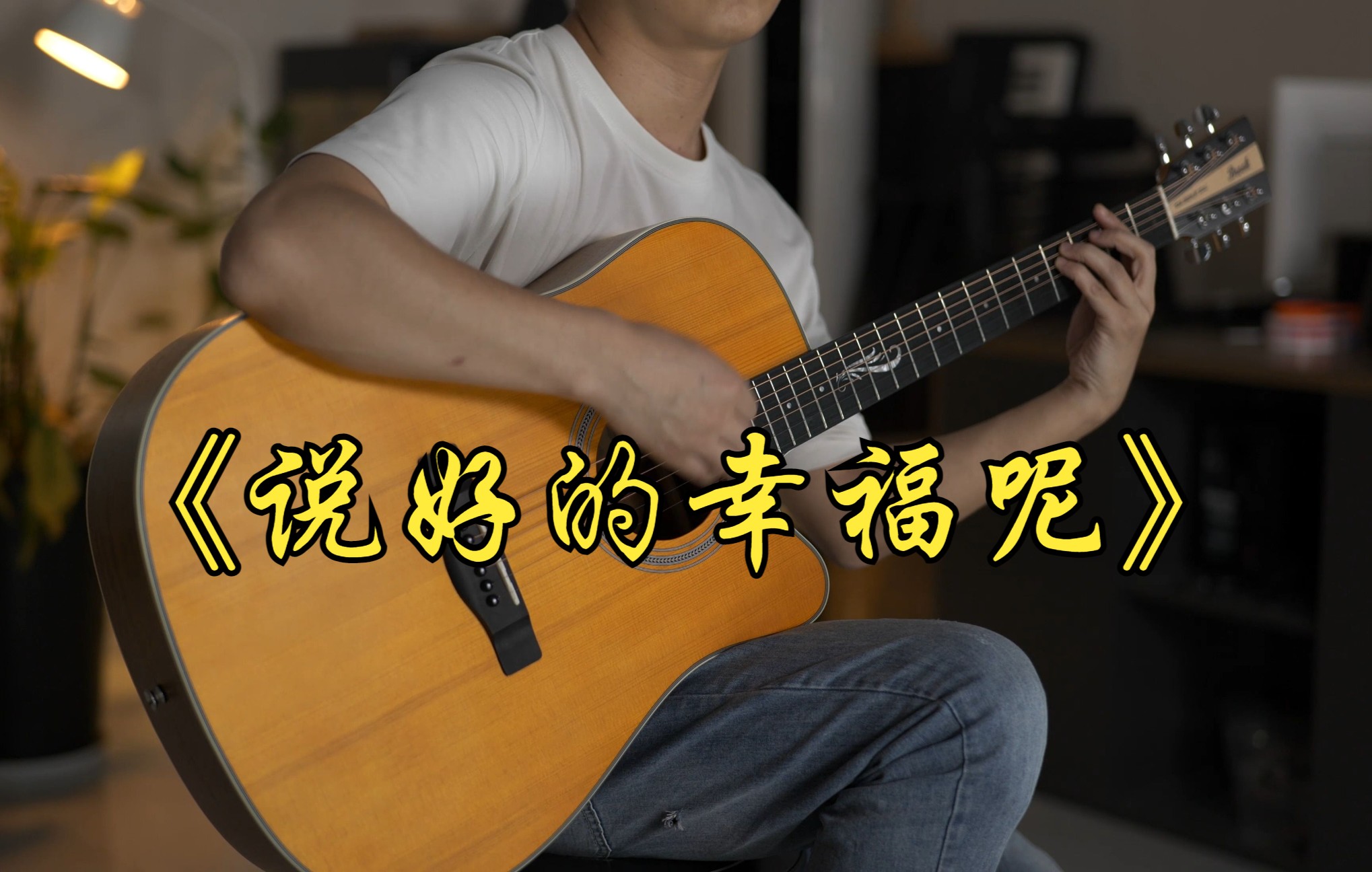 吉他弹唱 | 周杰伦《说好的幸福呢》【p2附吉他教学】-谇碎冰-默认