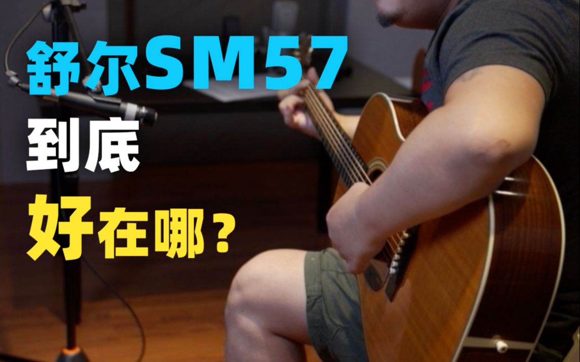 被奉上神坛的舒尔SM57,到底好在哪里?哔哩哔哩bilibili