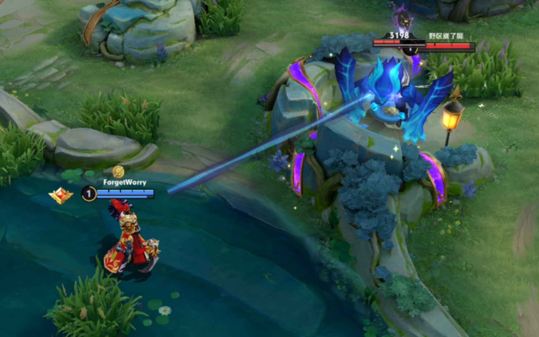 元气满满的一天从勾个蓝buff开始