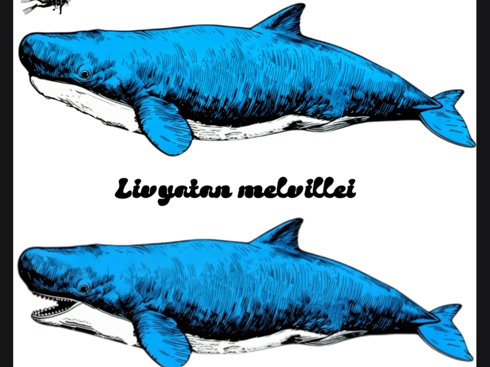 沧海领主—梅尔维尔利维坦巨型抹香鲸