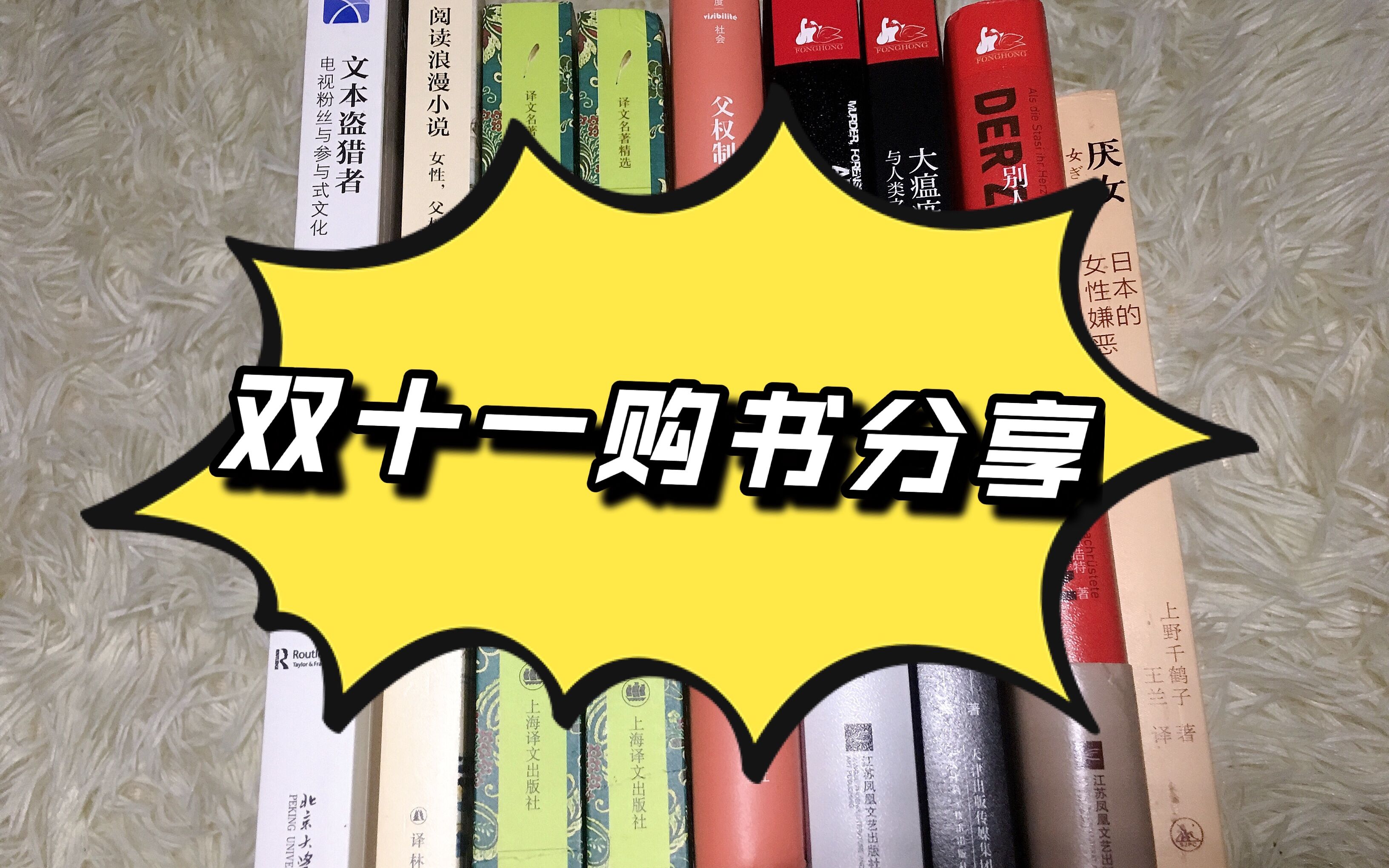 双十一我都买了哪些书?|经典名著 人文社科哔哩哔哩bilibili