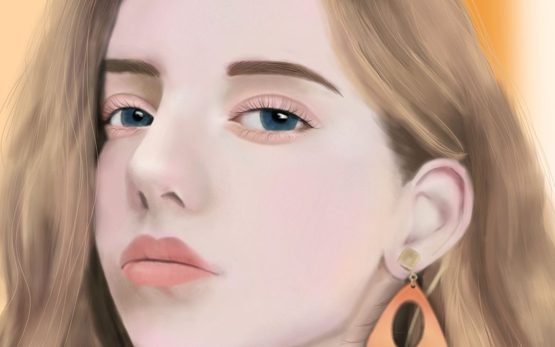 【指绘/画世界】头发真的是我一生之痛 可能我需要笔刷_哔哩哔哩_bili