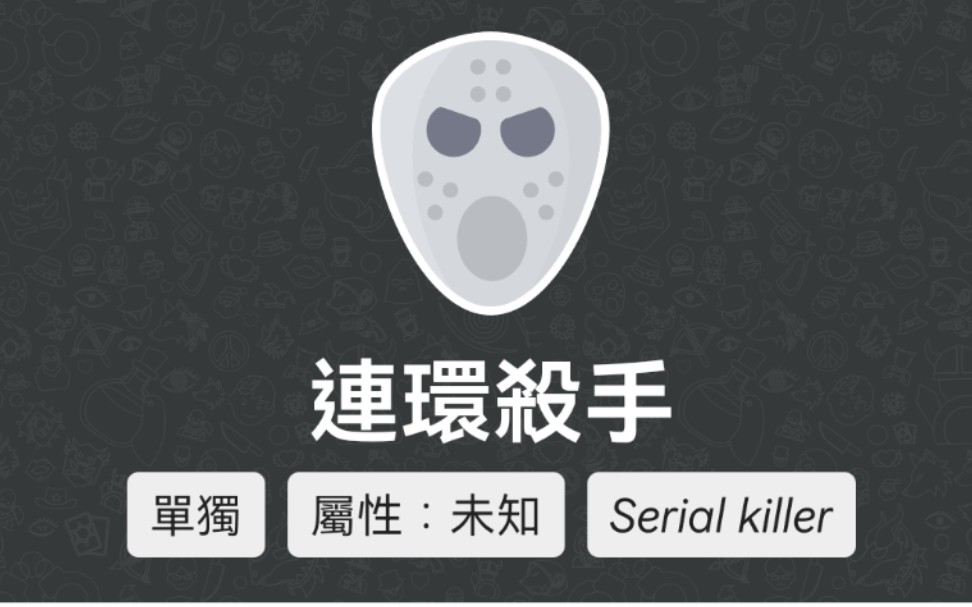 [ 狼人Wolvesville ] Win as Serial killer (Sandbox mode)