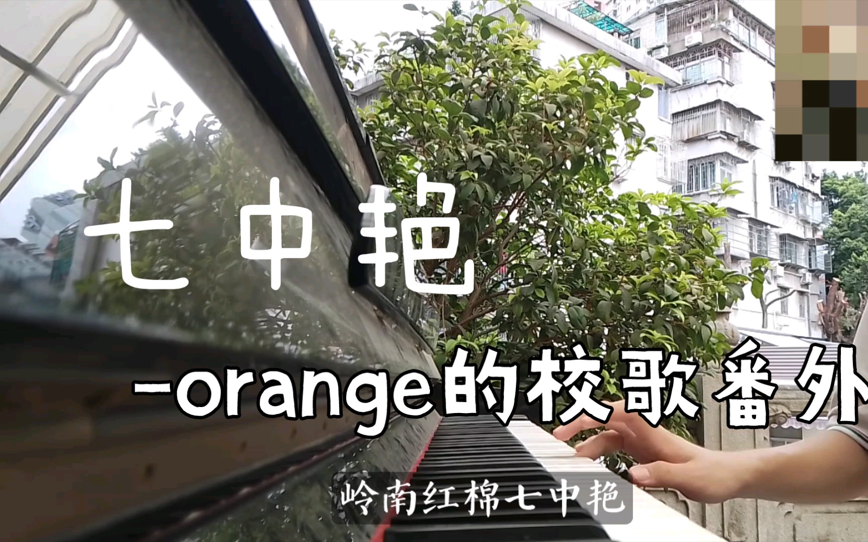 [图]【orange’s vlog】初中校歌小番外/七中艳