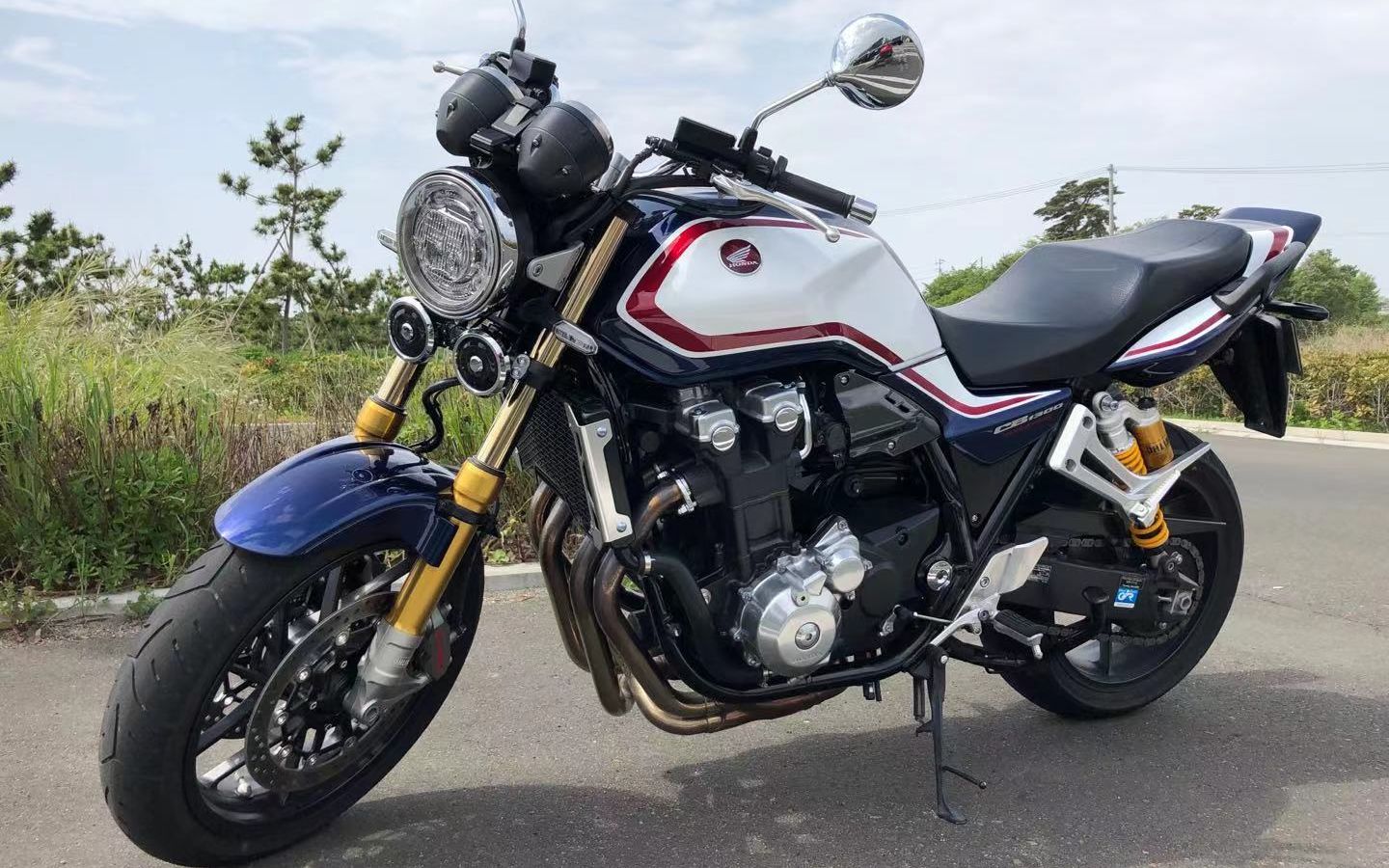 本田街车之王hondacb1300superfoursp试骑