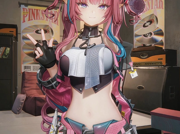 粉色奶龙来喽 (*≧▽≦)