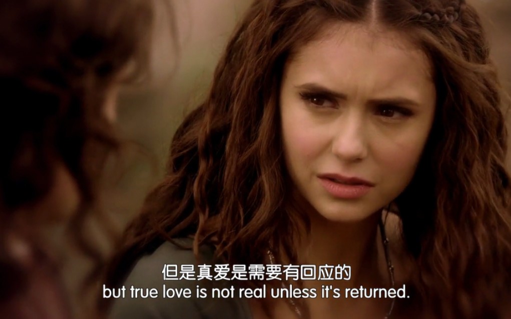 [图]凯特琳娜：真爱是需要回应的The true love is not real unless it's returned.