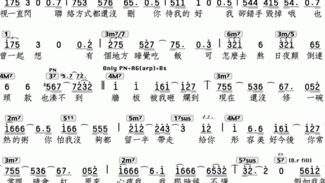 年少有为数字钢琴谱图片