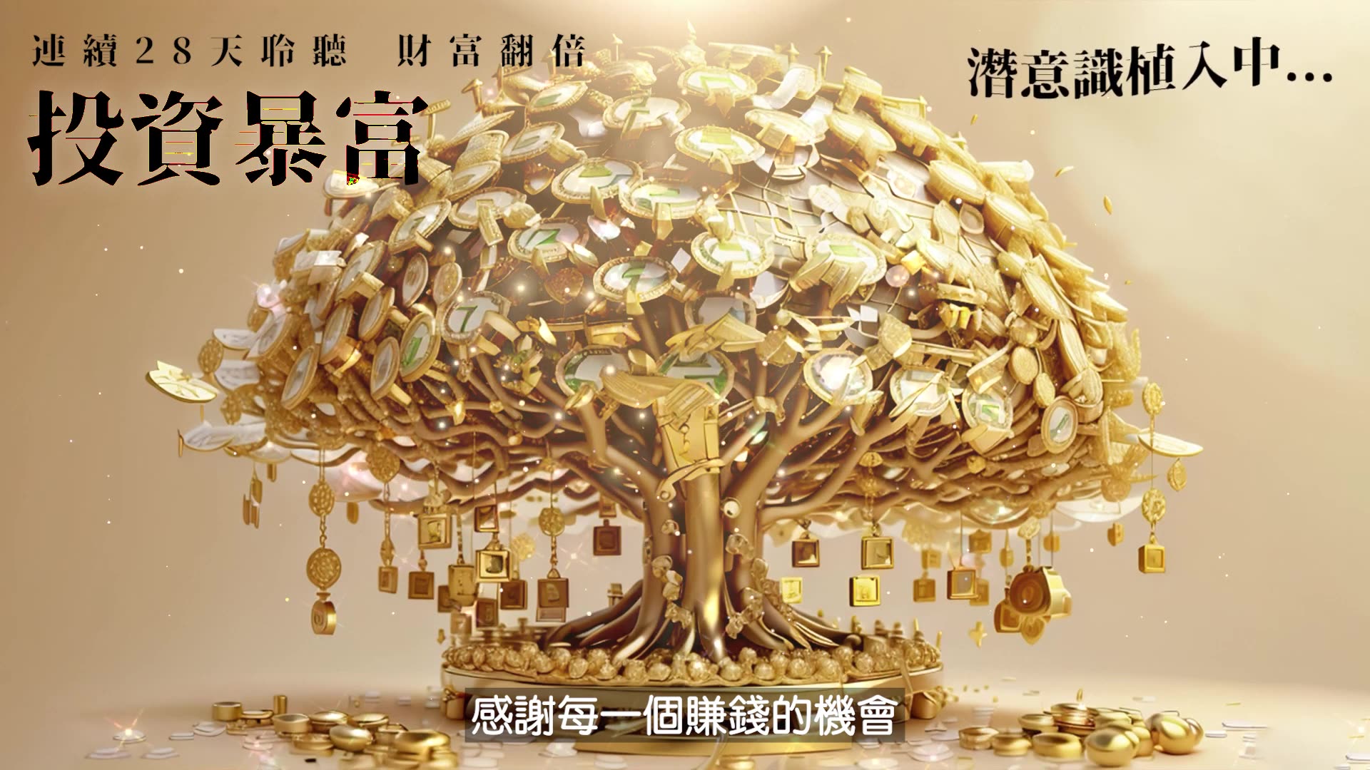 投资暴富_ 7815171715财富丰盛肯定句 植入潜意识【连续28