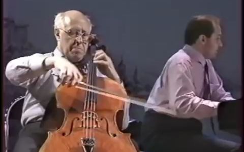 [图]Shostakovich Cello Sonata: Emile Naoumoff with Mstislav Rostropovich