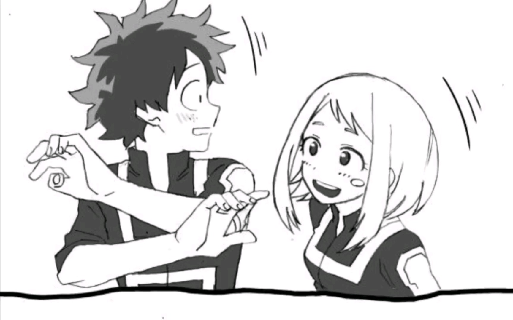 绿谷和御茶子恋爱73【小动画】