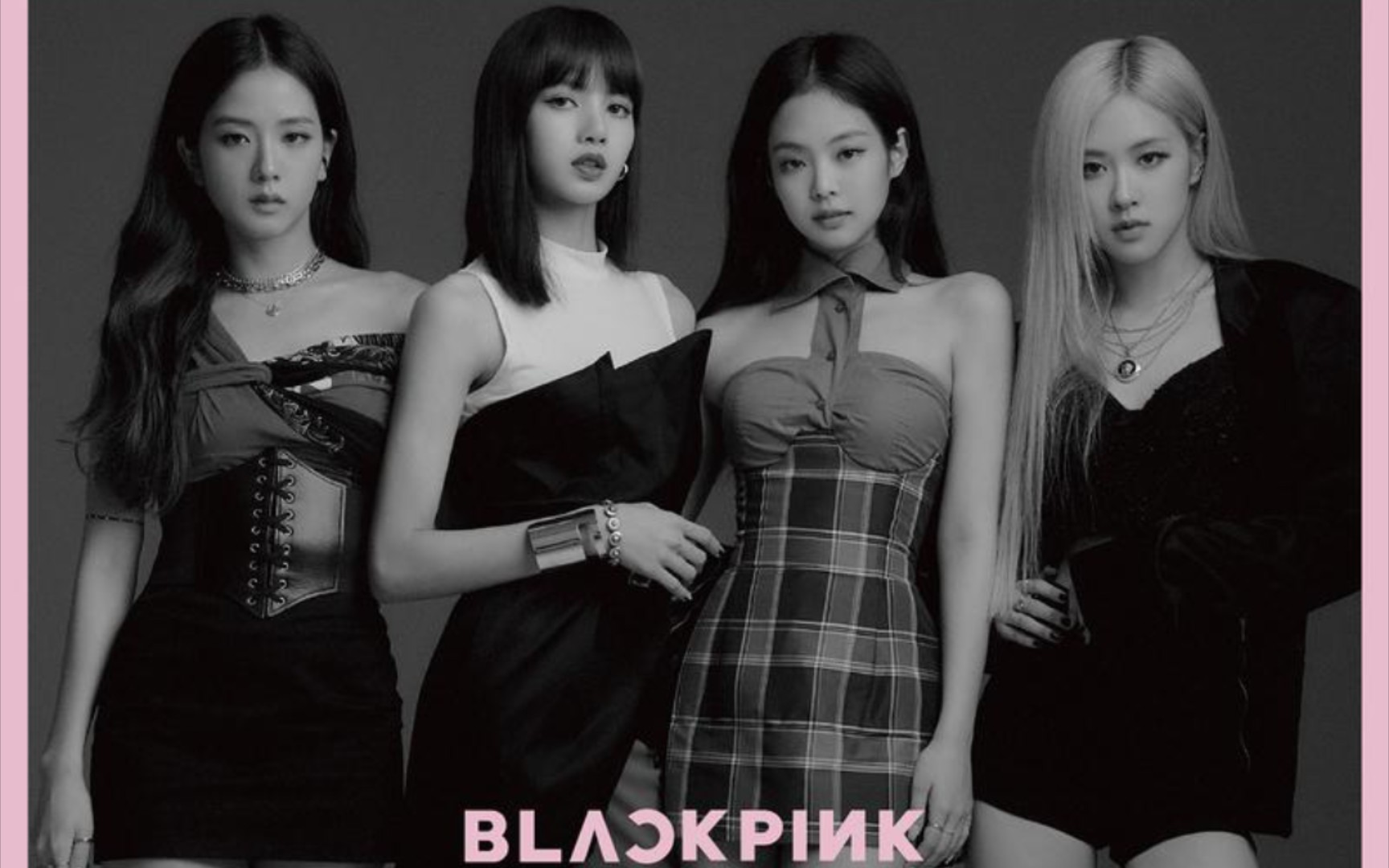 blackpink全员黑色衣服图片