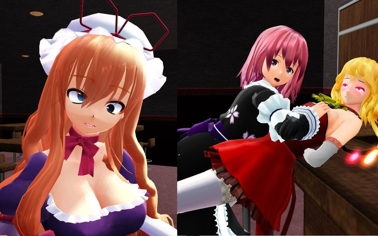 【东方mmd】训徒-樱木子汐-八云紫-哔哩哔哩视频