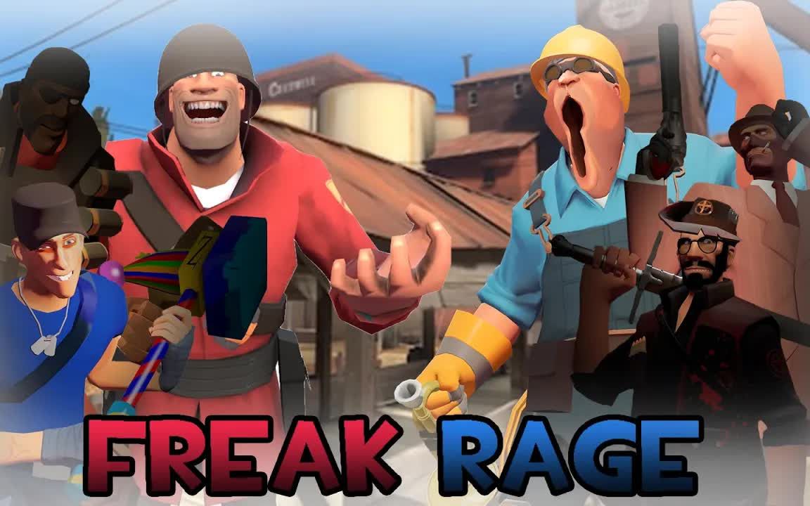 [图]【FNF/TF2】怪胎之怒——Virgin Rage但是TF2freaks来唱