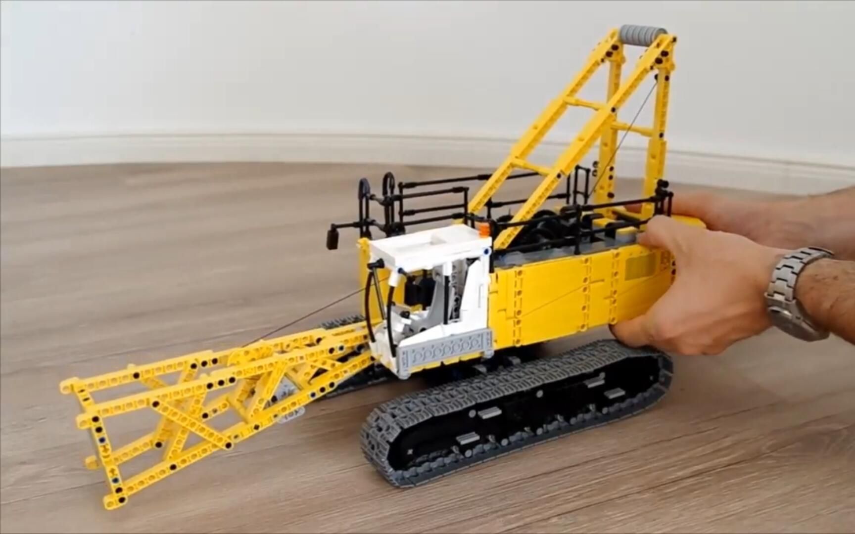 拉索挖掘机 lego乐高 technic科技/机械 moc