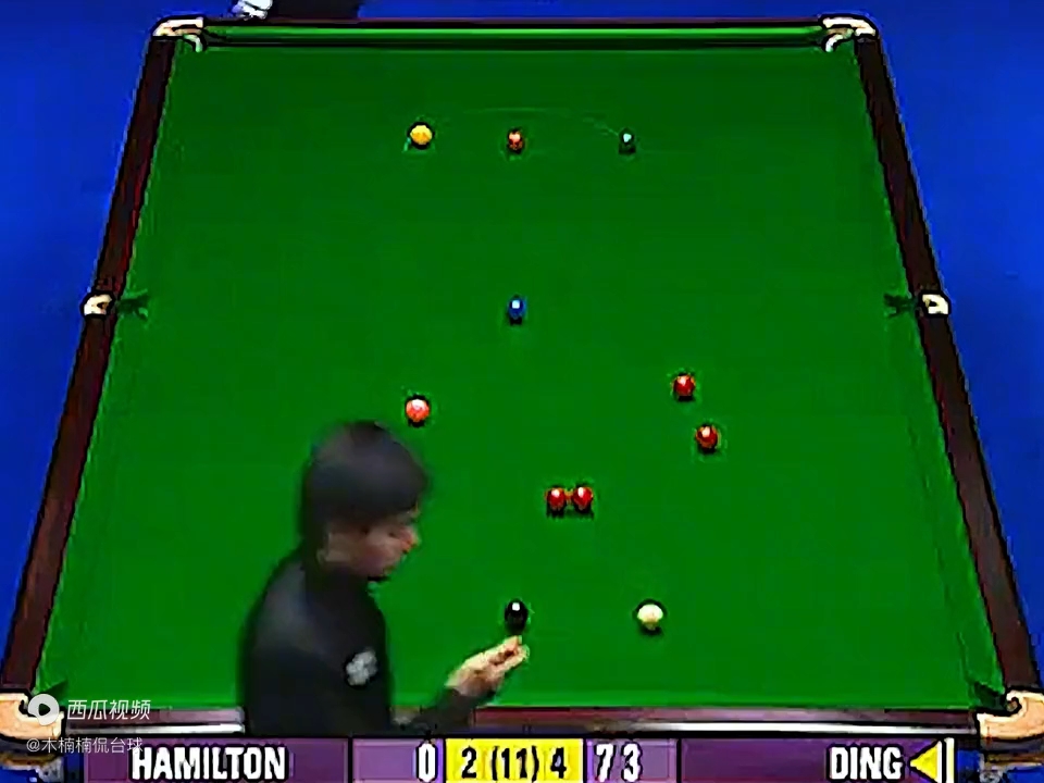 丁俊晖第1杆147,2007年温布利大师赛,当时史上最年轻的147选手