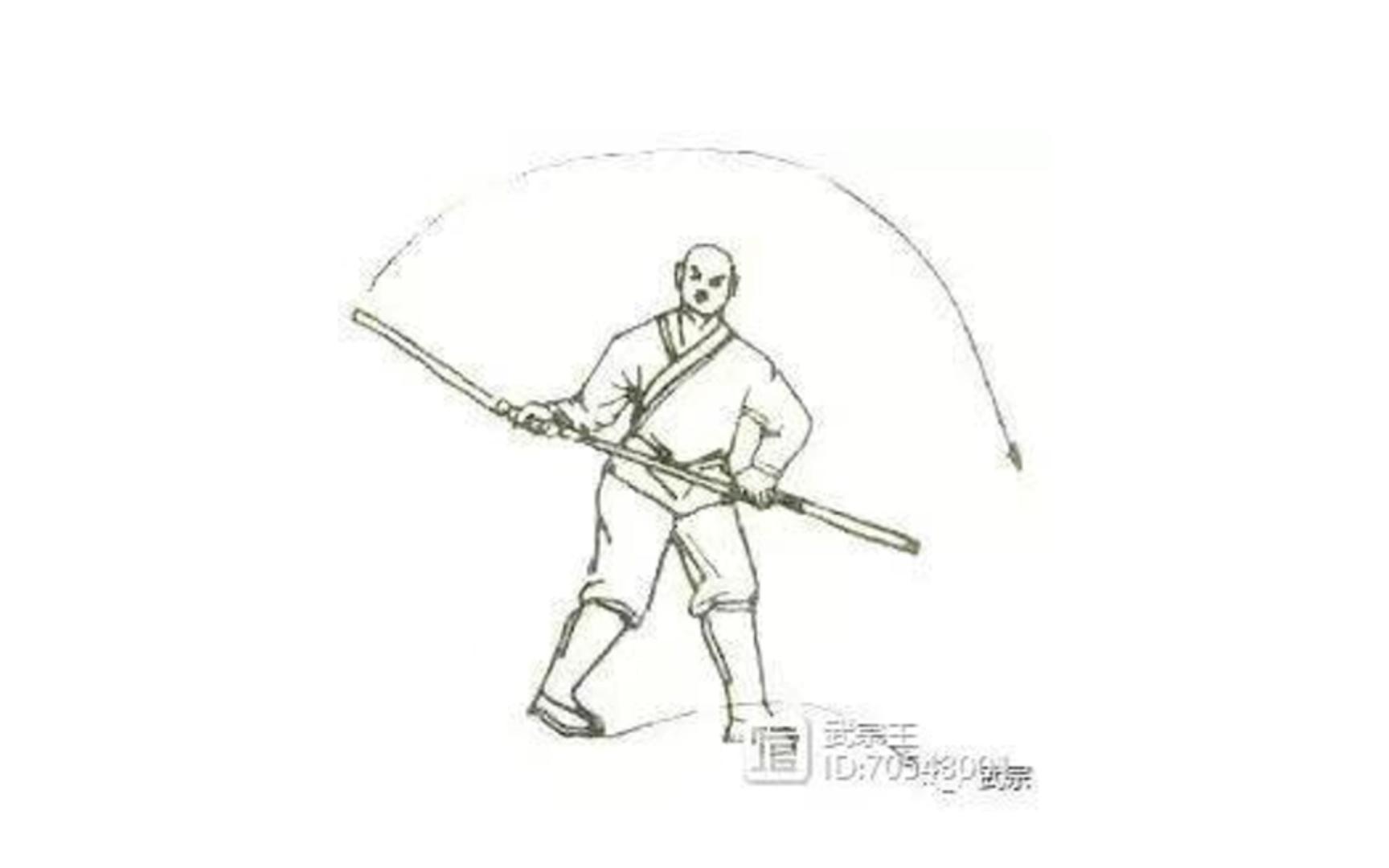 少林三节棍的使用技法