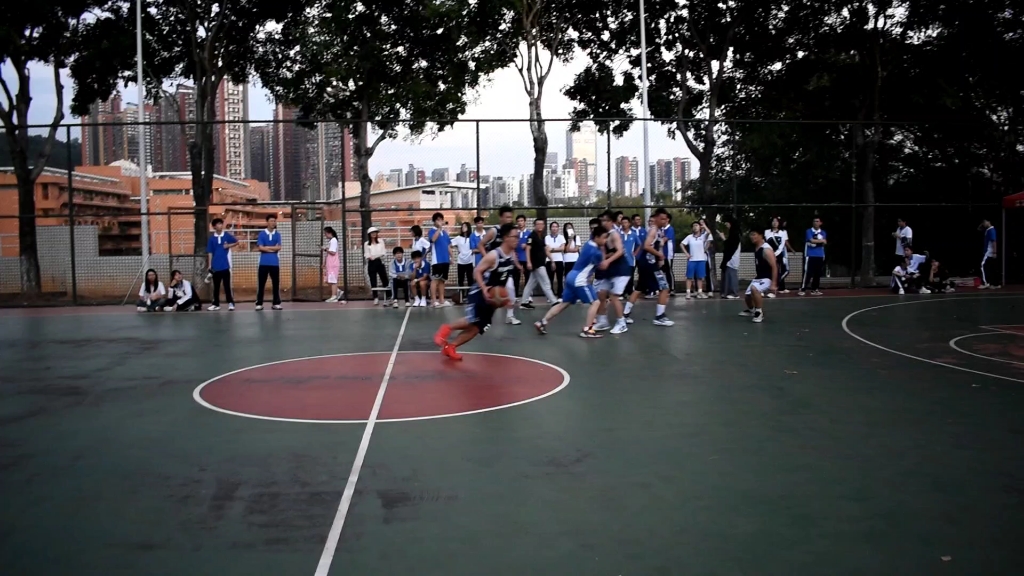 11.10龙城高级中学篮球赛6班vs14班7