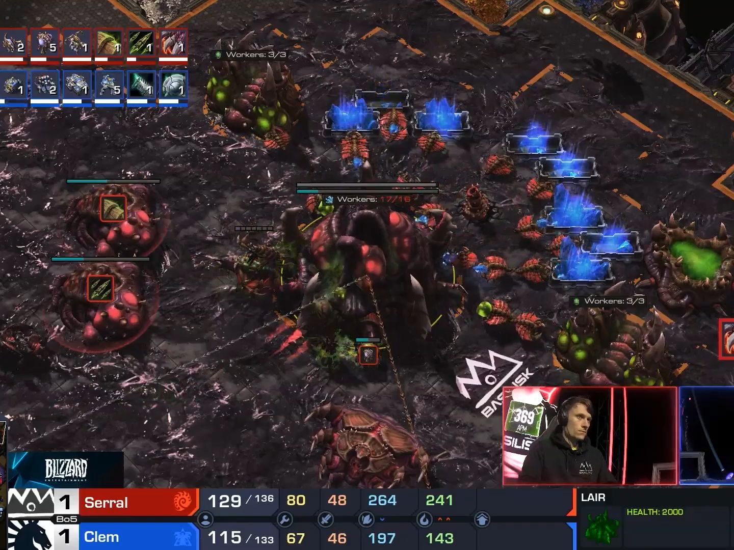 星际争霸2 SC2HL 史上最伟大的星际2比赛 Serral vs. Clem哔哩哔哩bilibili星际争霸2