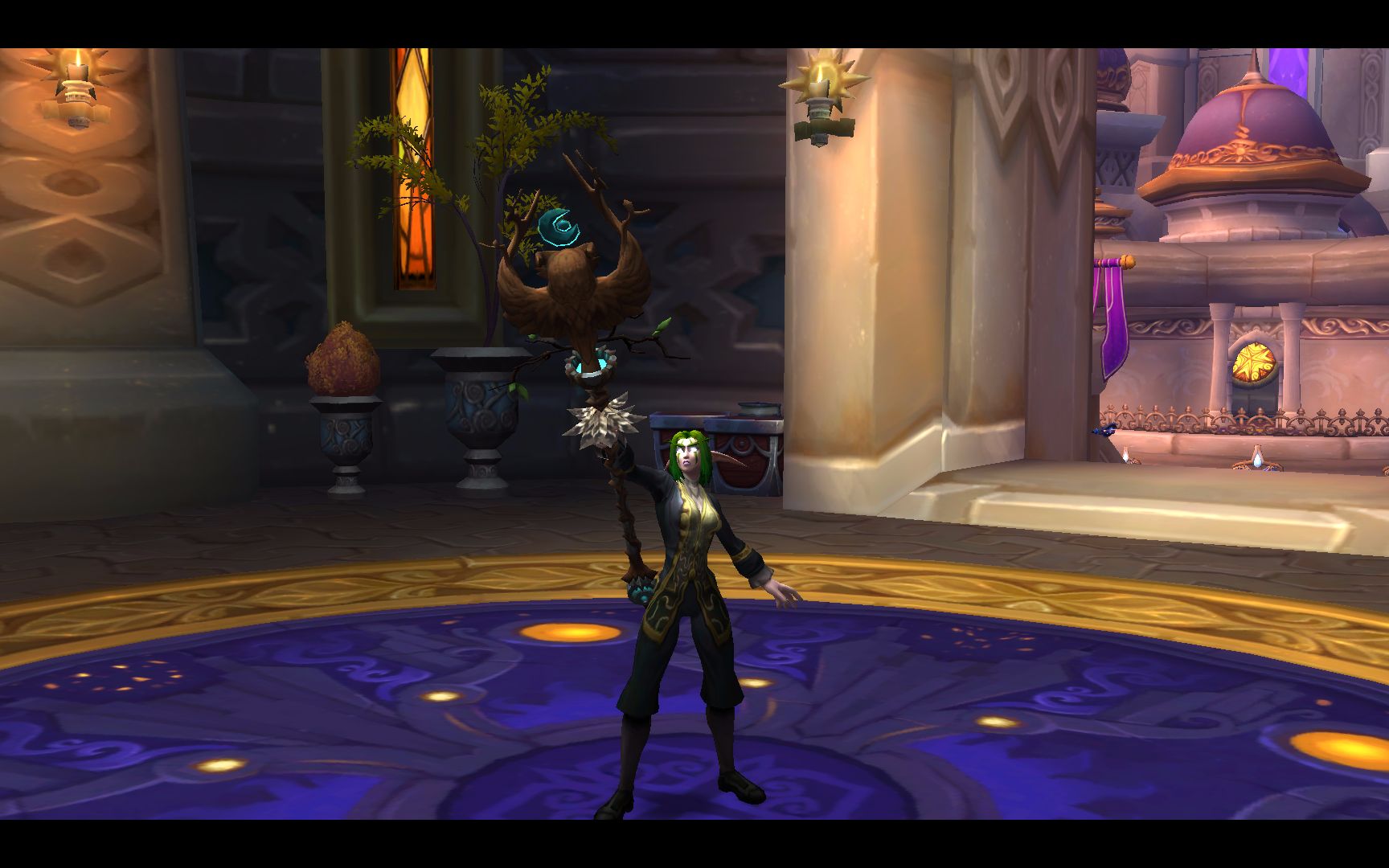 732借来的奶德法师塔神器外观挑战810装等5万智力致敬辉煌的72版本