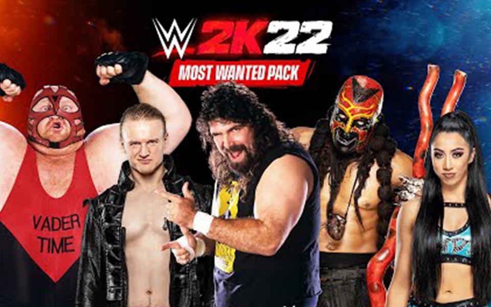 [图]【WWE2K22】 DLC Cactus Jack / Vader / Boogeyman / Ilja Dragunov/ Indi Hartwell