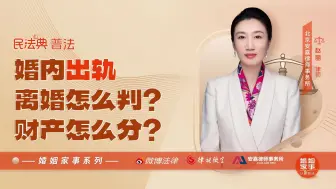 Télécharger la video: 北京离婚律师：婚内出轨离婚怎么判？财产怎么分？