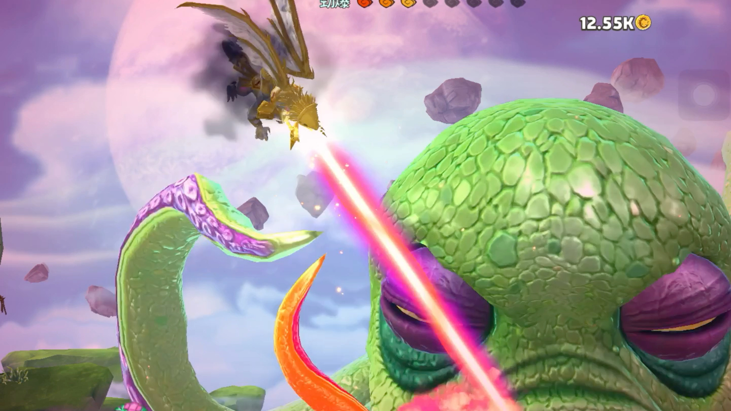 【饥饿龙】海利恩pk章鱼_手机游戏热门视频