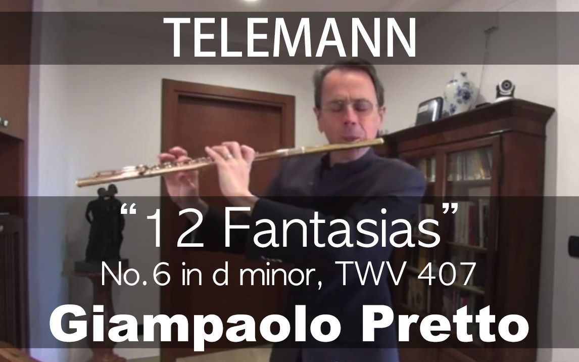 [图]G.P.Telemann___12 Fantasias - No.6 (Giampaolo Pretto)