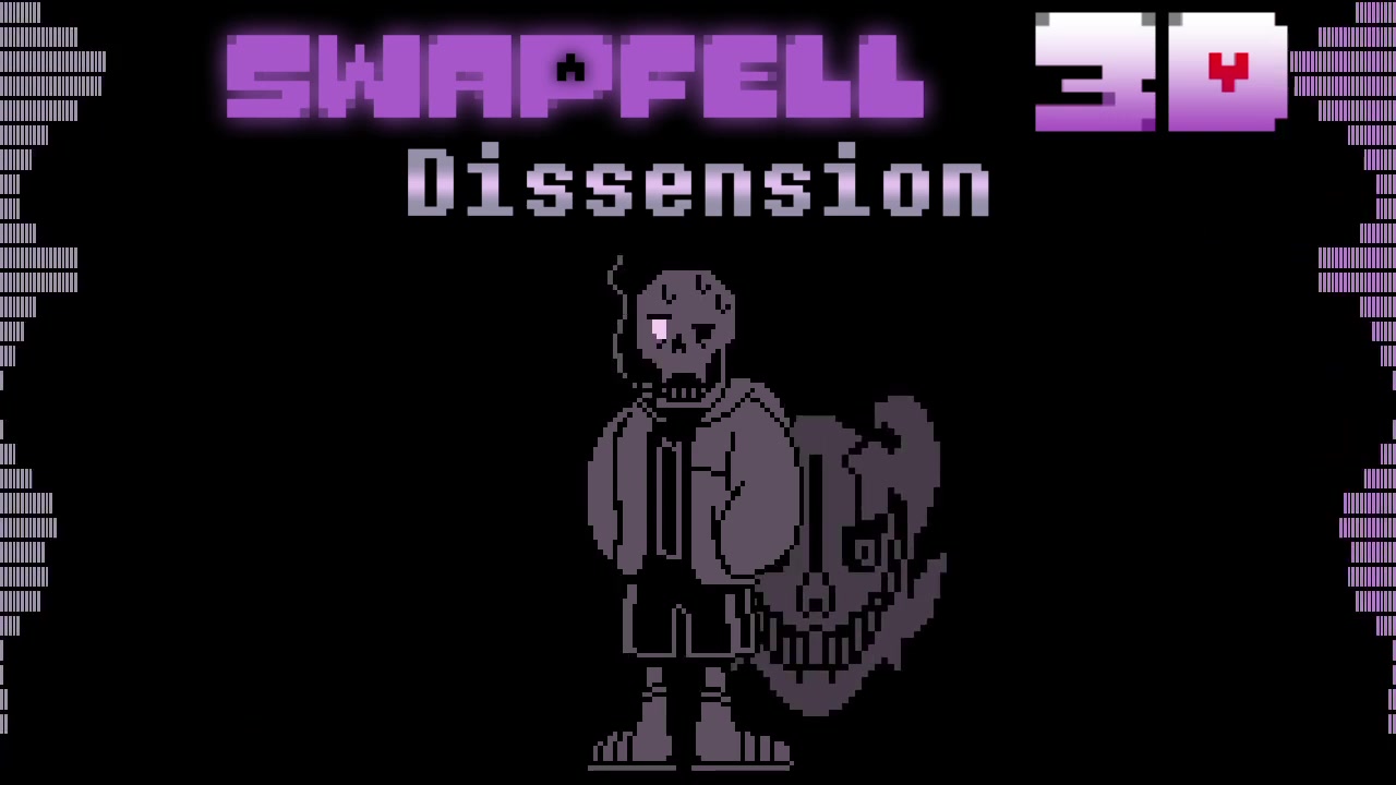 【GR3 3D】「Dissension」SWAPFELL vs Genocide Papyrus Stereophonic Sound哔哩哔哩bilibili