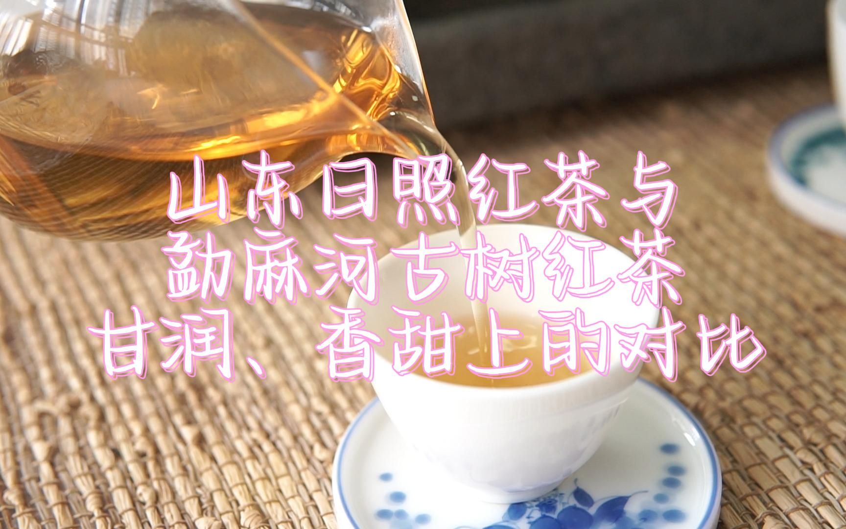 [图]山东日照红茶与勐麻河古树红茶，甘润、香甜上的对比