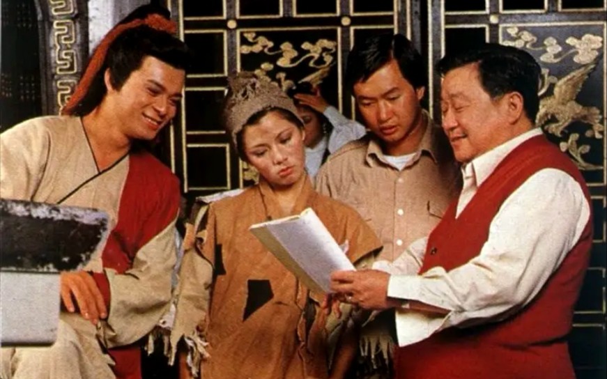 1983黄日华 翁美玲版《射雕英雄传》幕后拍摄花絮