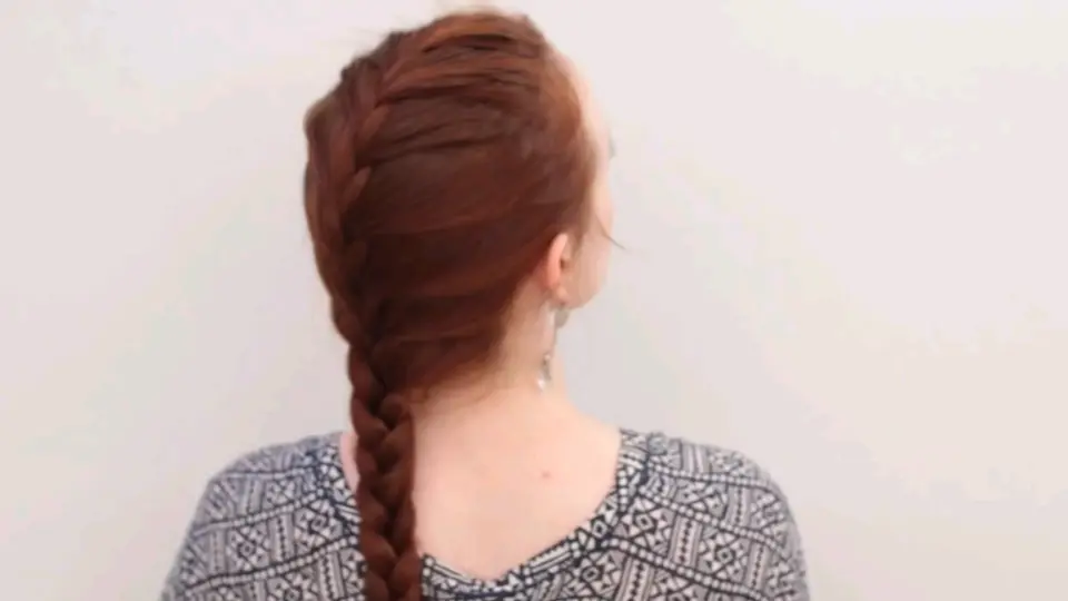 French Pull-Through Braid Ponytail