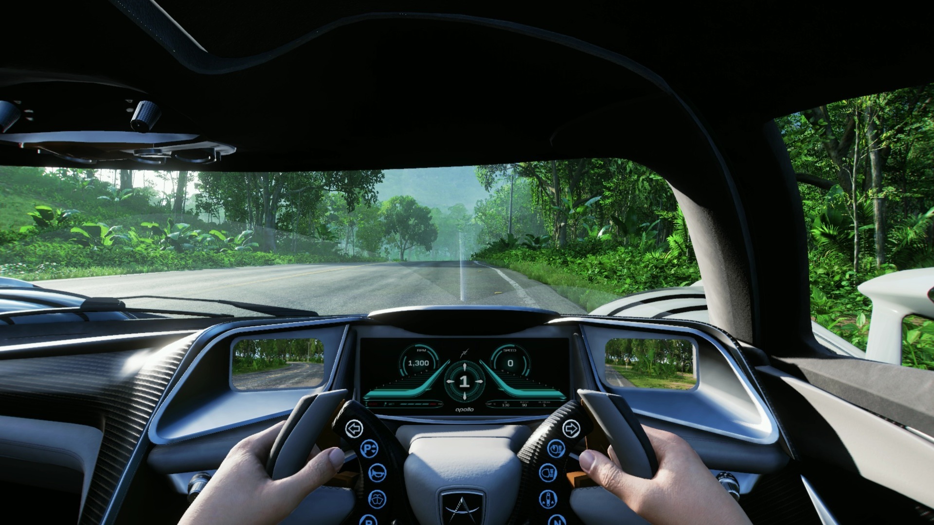 rtx 4070 super 下的地平线5与阿波罗ie