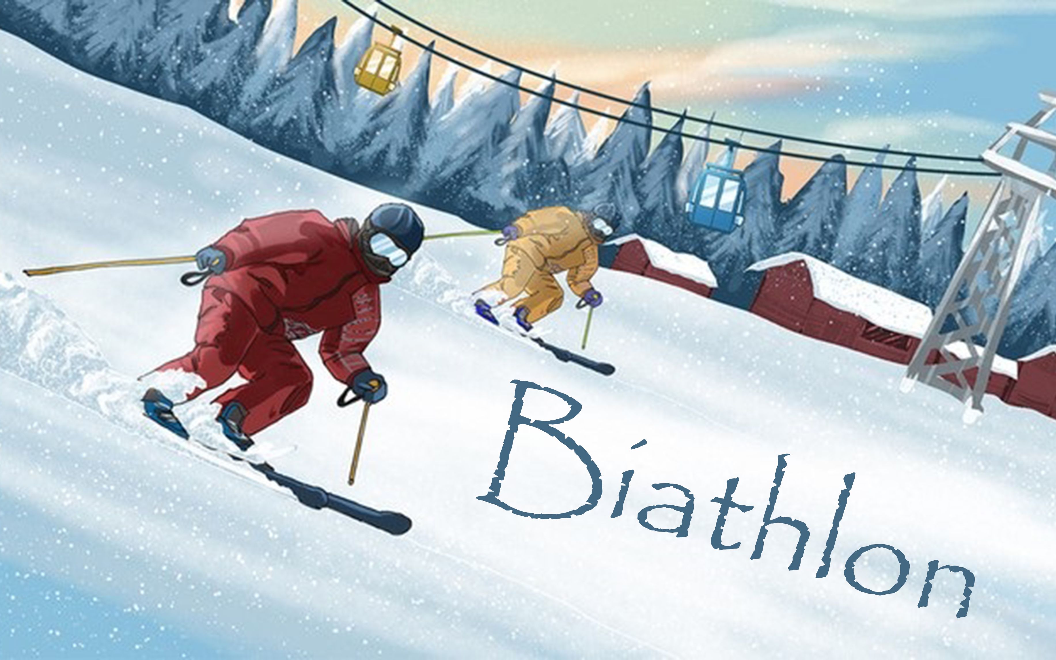 Biathlon——冬季两项普及游戏哔哩哔哩bilibili