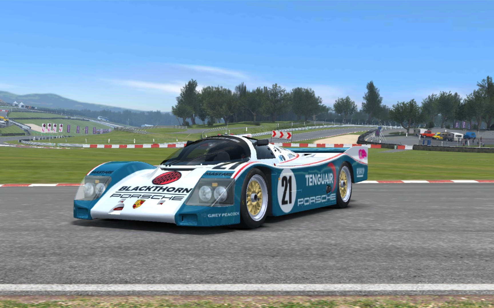 真实赛车3 保时捷962c 试驾