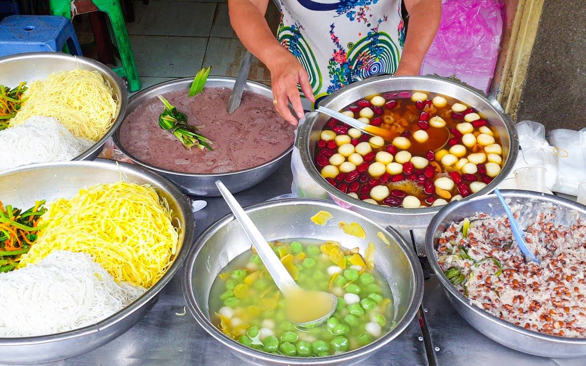 【越南】早餐美食之旅:最受欢迎的11种街头早点!哔哩哔哩bilibili