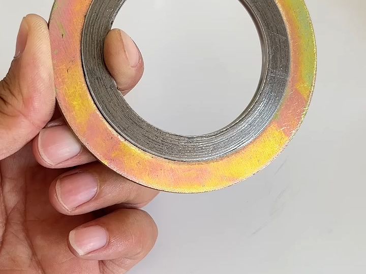 碳钢内外环金属缠绕垫片高压法兰垫片柔性石墨垫片金属垫片密封垫